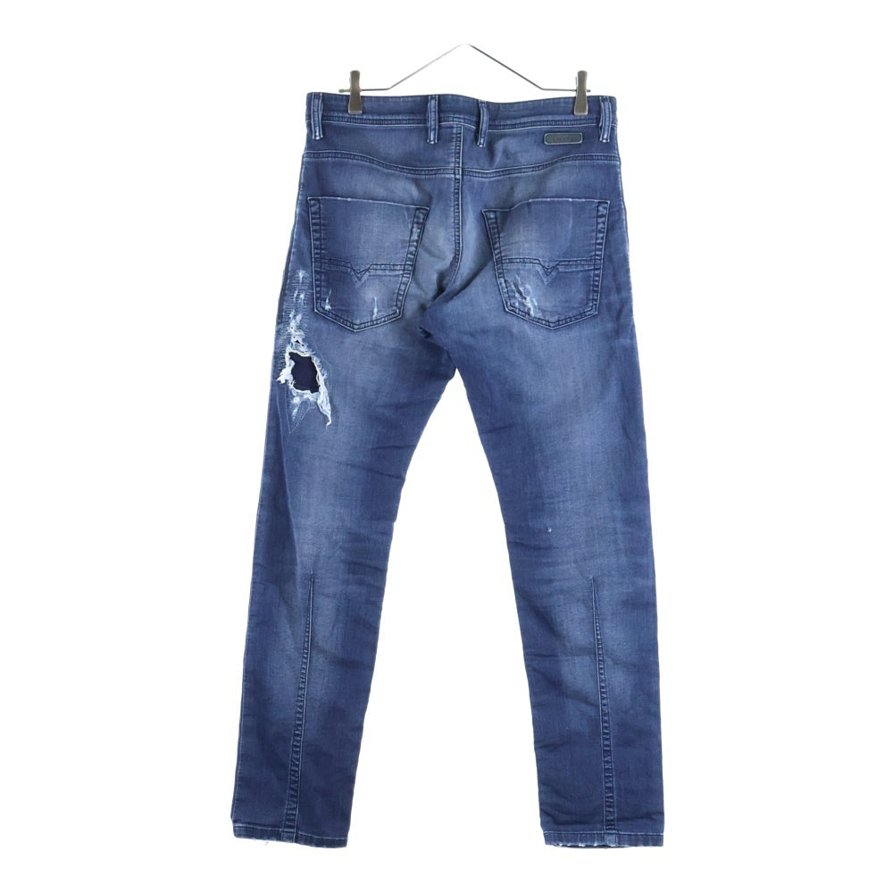 DIESEL(ディーゼル) JOGG JEANS ジョグジーンズ ダメージ加工 デニム インディゴ KROOLEY CB-NE