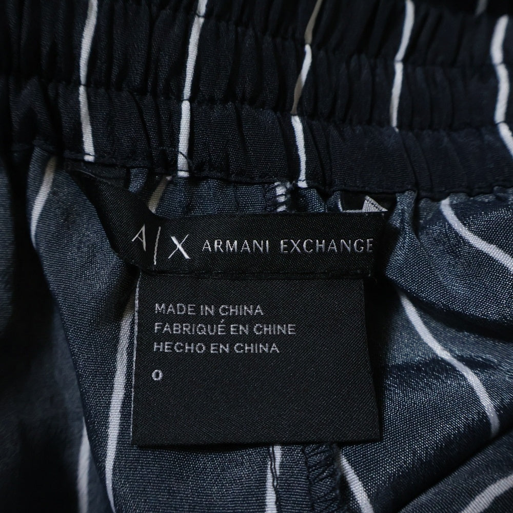 Armani Exchange(アルマーニ エクスチェンジ) TROUSERS PANTS トラウザーズパンツ ネイビー 3YYP26 YNM2Z レディース