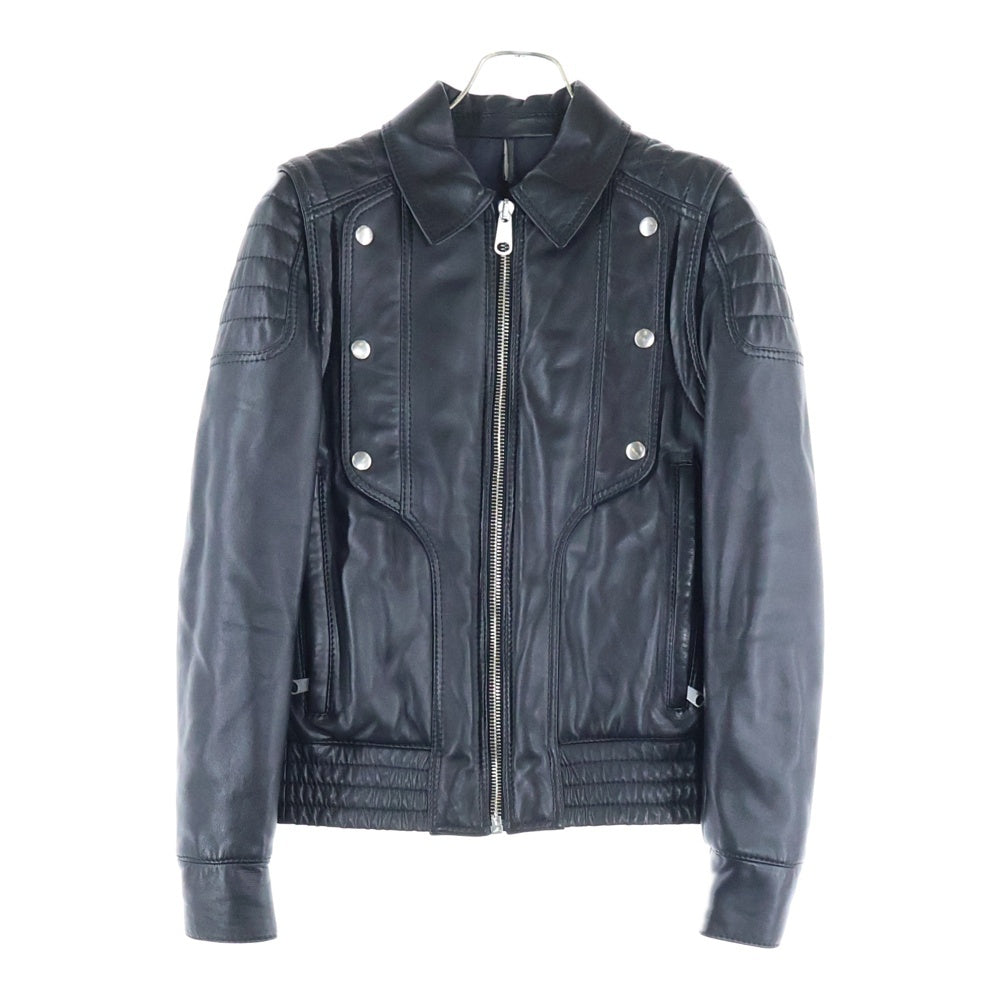 DIOR(ディオール) 08W ラムレザーバイカージャケット 8H4541000003 ブラック