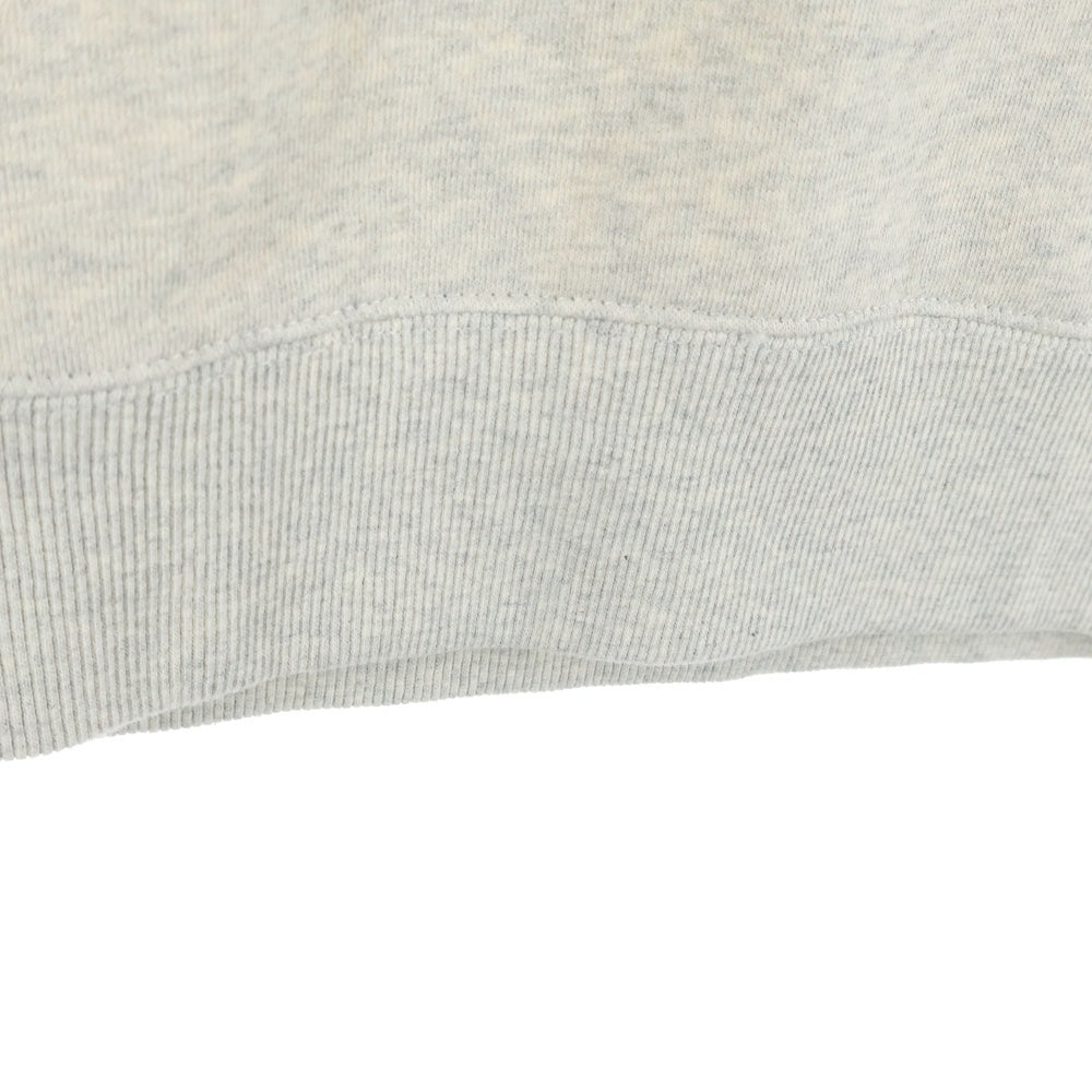 BEAMS(ビームス) 25SS フロント ロゴプリント クルーネックスウェット トレーナー グレー 11-13-1279-458