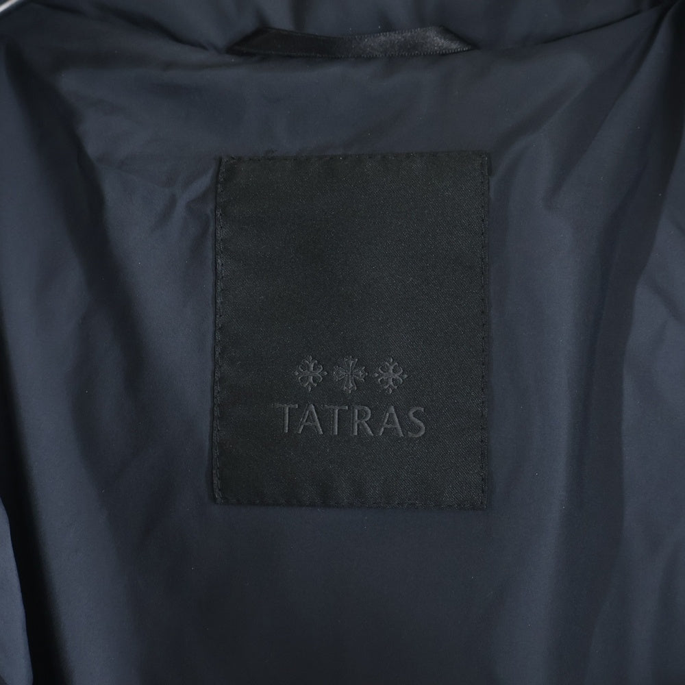 TATRAS(タトラス) BORBORE DOWN JACKET MTA20A4568 ボルボレ フード付きダウンジャケット ブラック