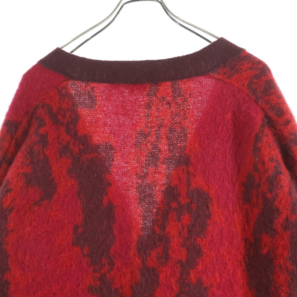 GOLDEN GOOSE DELUXE BRAND(ゴールデングースデラックスブランド) 18AW オーバーサイズモヘアカーディガン G33MP579 レッド