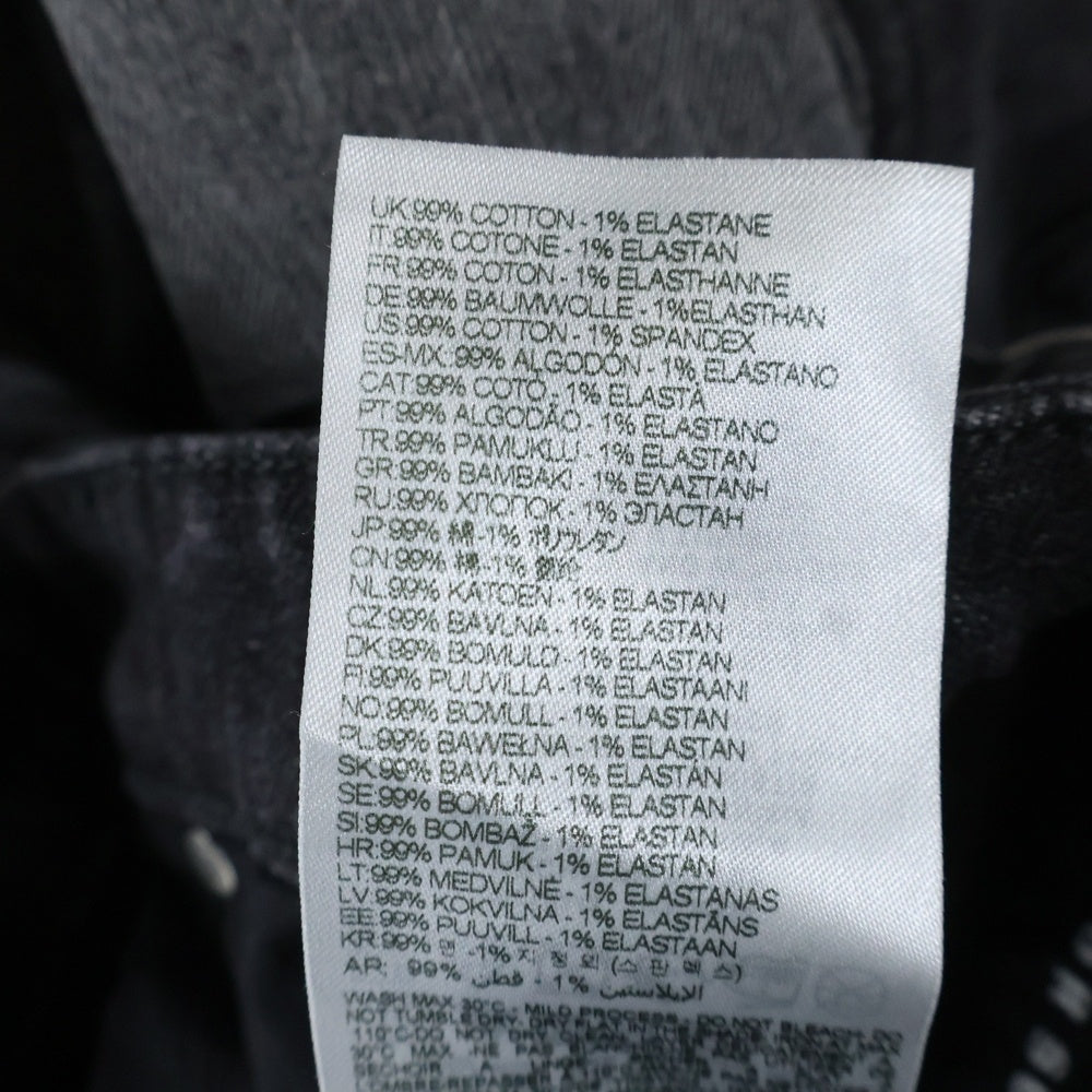 DIESEL INDUSTRY(ディーゼルインダストリー) 1998 D BUCK ブーツカット デニムパンツ ブラック A12221