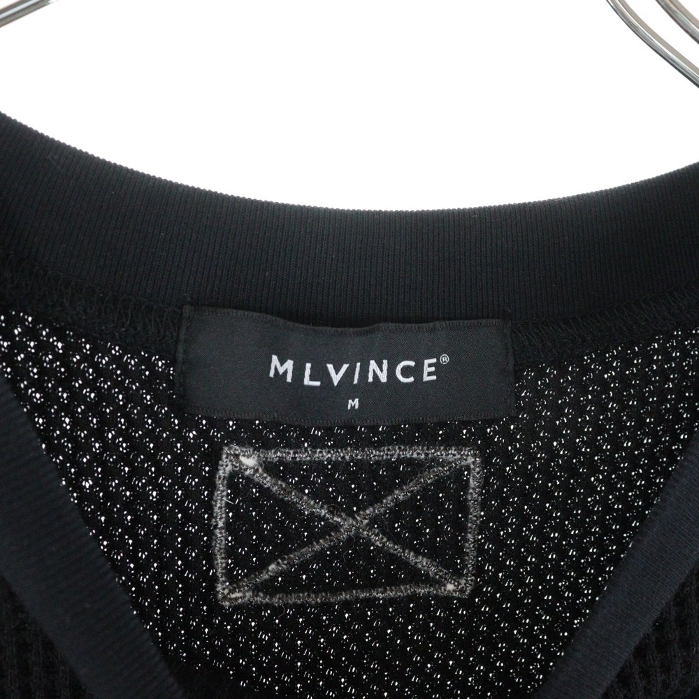 MLVINCE(メルヴィンス) 24AW HEAVYWEIGHT THERMAL L/S ヘビーウエイト 長袖サーマルシャツ MV24AW09-PTL ブラック