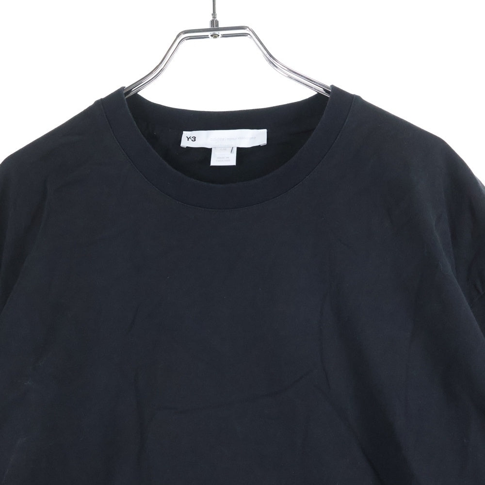 Y-3(ワイスリー) REAL MADRID 120TH ANNIVERSARY TEE HM6687 リアルマドリード 120周年記念 バックプリント 半袖Tシャツ カットソー ブラック