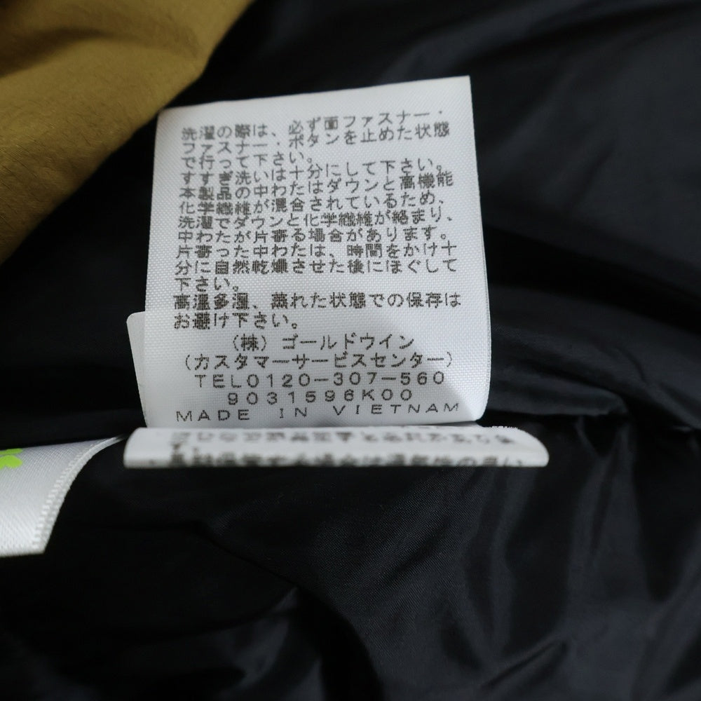 THE NORTH FACE(ザノースフェイス) BALTRO LIGHT JACKET GORE-TEX ND91950 ゴアテックス バルトロライト ダウンジャケット ブラック/ブラウン