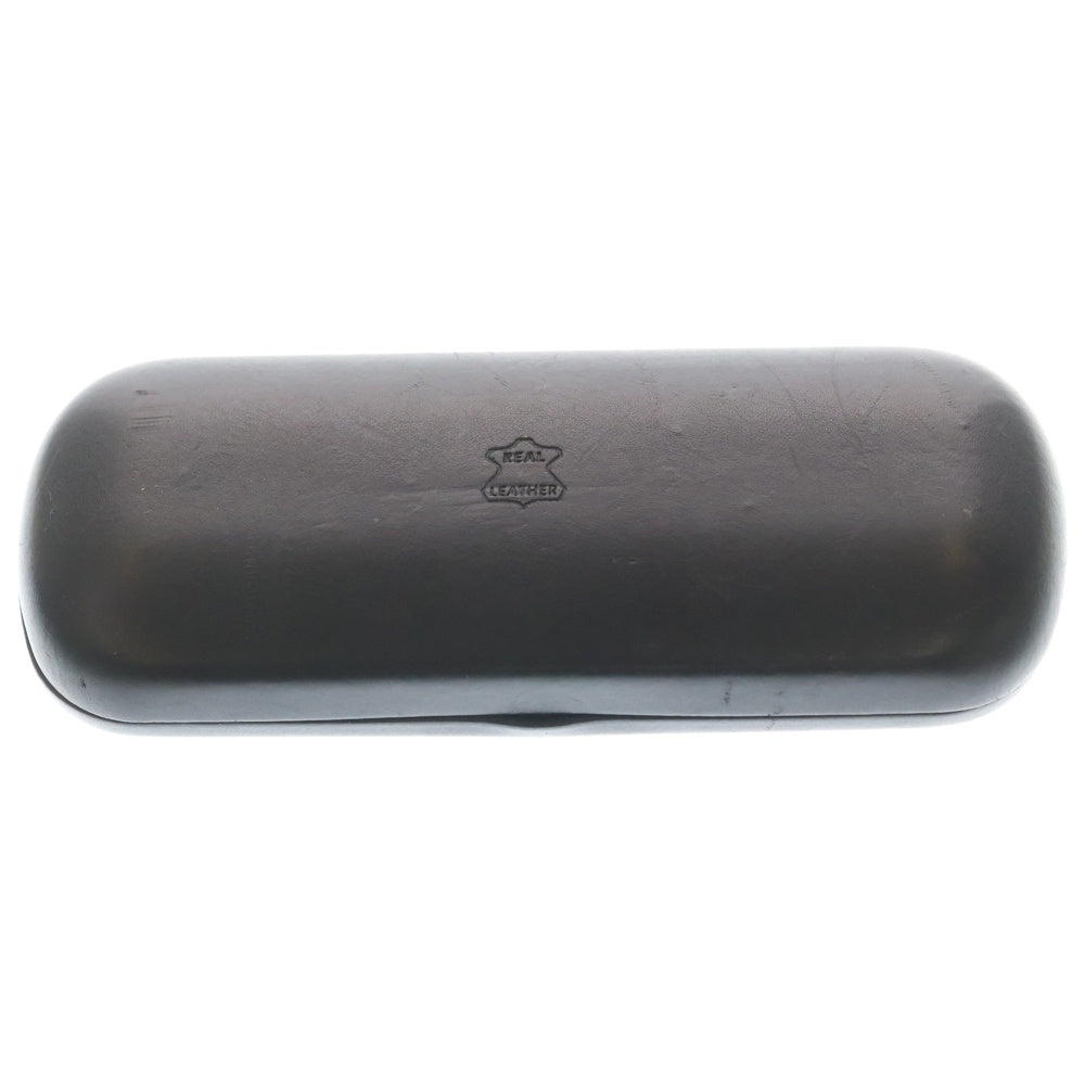 CHROME HEARTS(クロムハーツ) Glasses Case イタリア製 スクロールラベル付き メガネケース 小物 ブラック