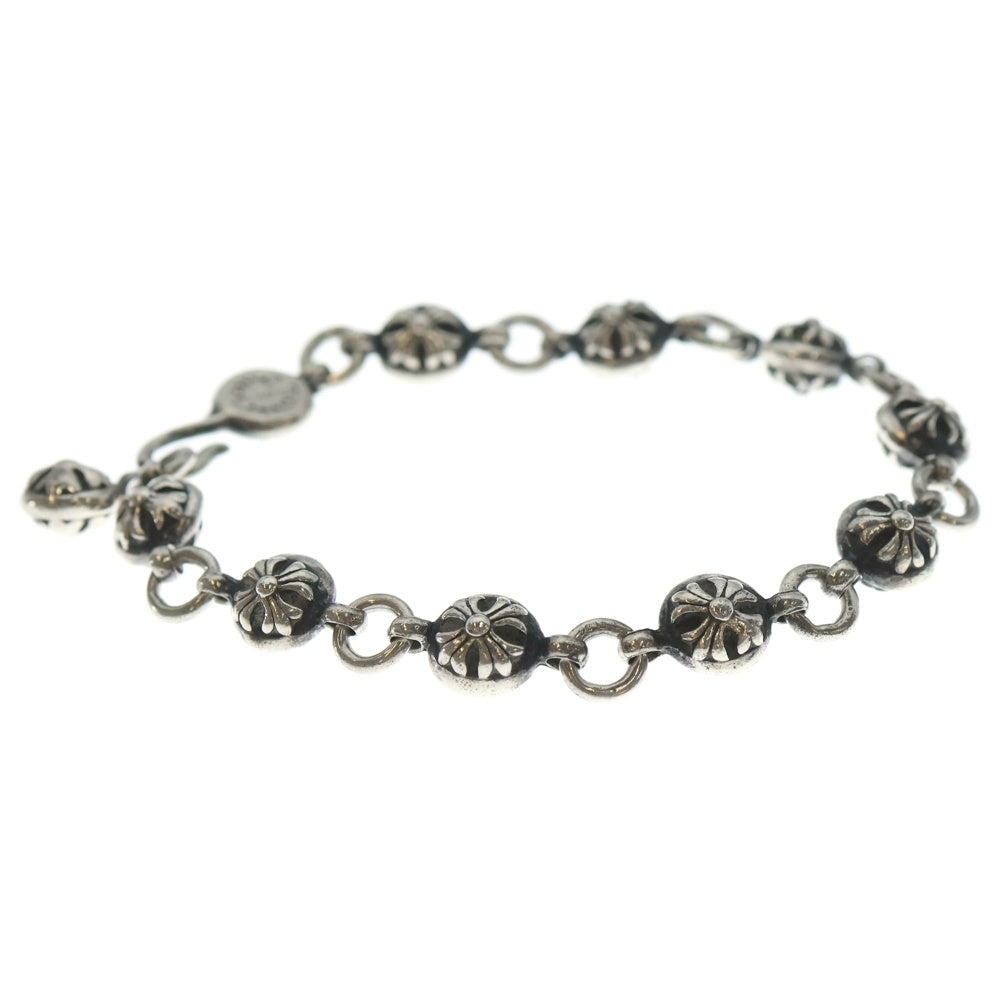 CHROME HEARTS(クロムハーツ) NO2 BALL #2クロスボールブレスレット シルバー BCA176
