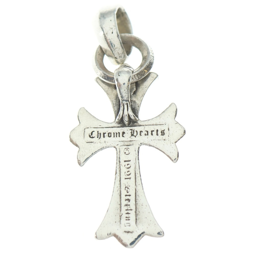 CHROME HEARTS(クロムハーツ) CH CRS SML W/BALE Wベイル スモールCHクロス ペンダントトップ シルバー BCA218