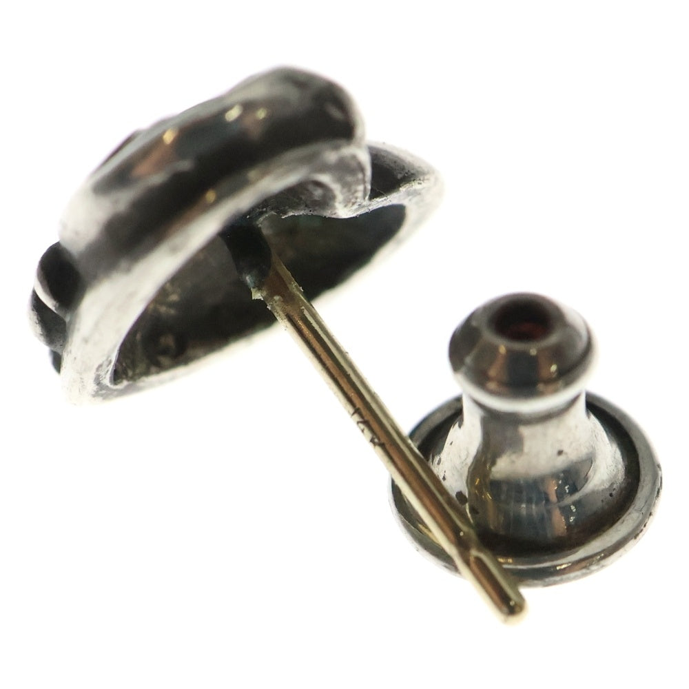 CHROME HEARTS(クロムハーツ) STUD HEART ハート スタッドピアス シルバー BCA112 レディース