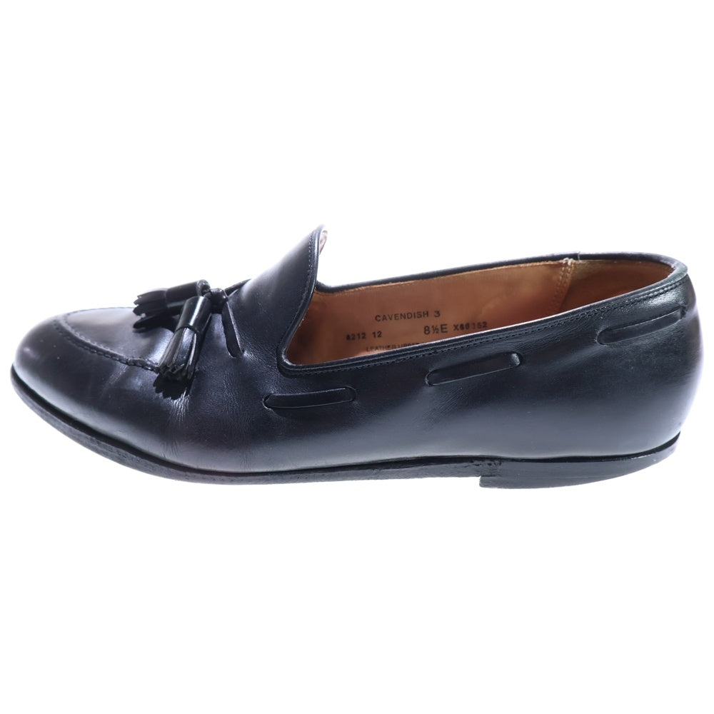 Crockett&Jones(クロケットアンドジョーンズ) cavendish 3 キャベンディッシュ タッセルローファー レザー ブラック
