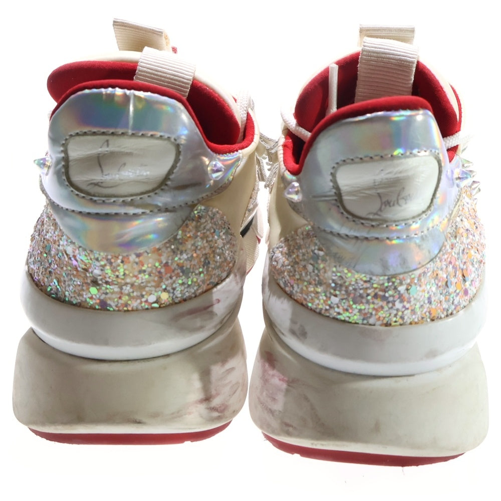 CHRISTIAN LOUBOUTIN(クリスチャンルブタン) Donna Red Runner レッドランナー ローカットスニーカー レディース ホワイト/レッド