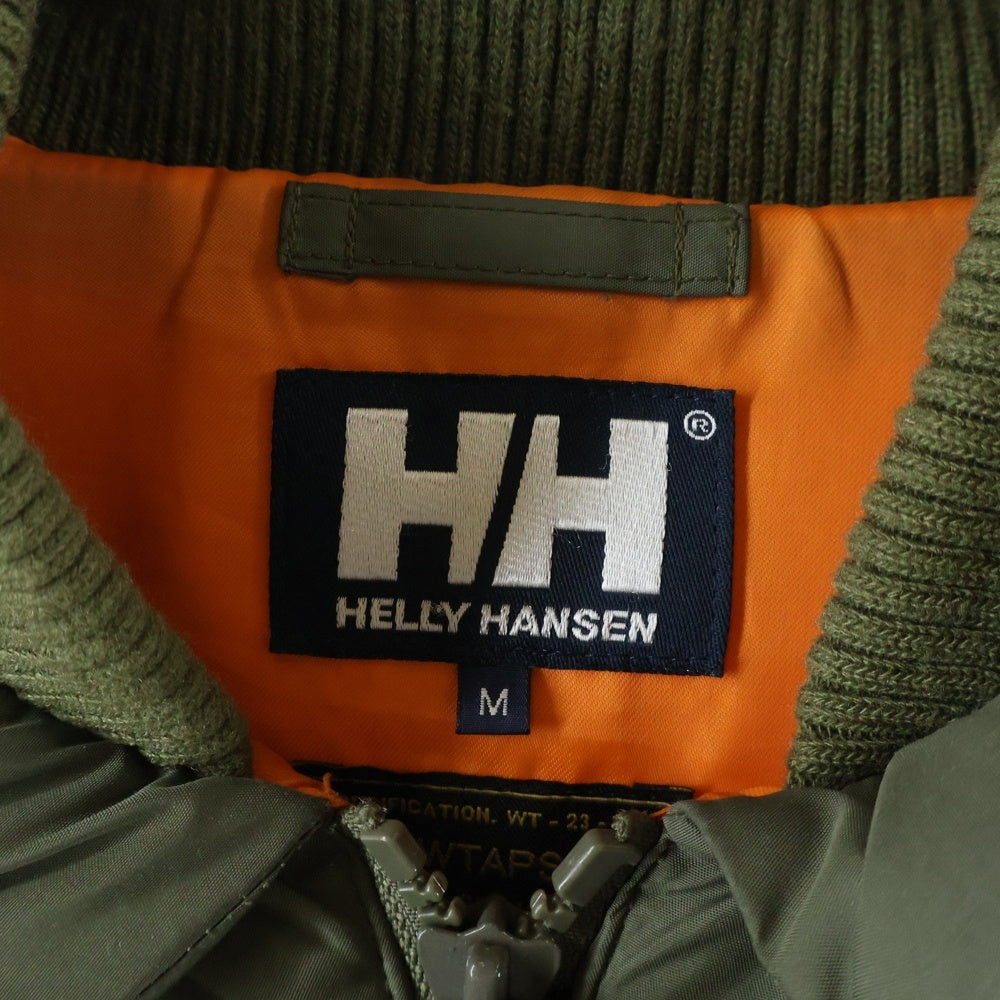 WTAPS(ダブルタップス) ×HELLY HANSEN ヘリーハンセン ダウンジャケット カーキ 162GDHHD-JKM01