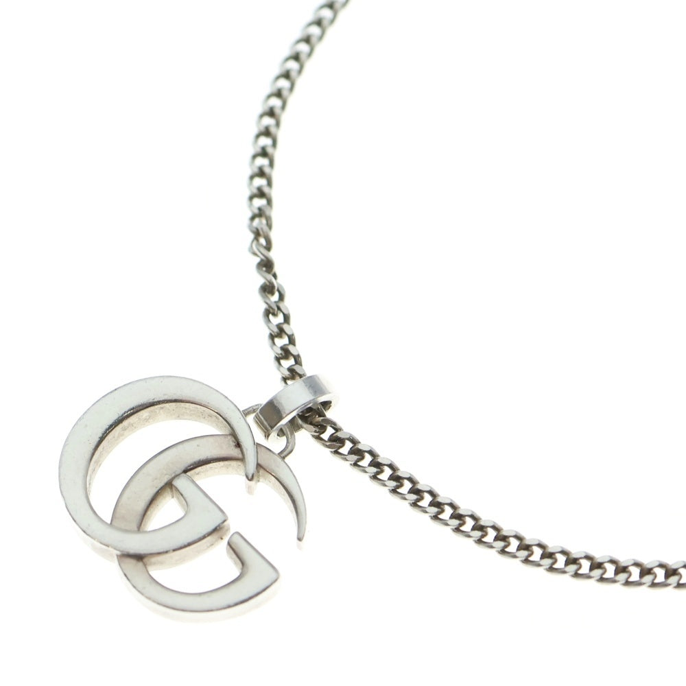 GUCCI(グッチ) GGライニング ペンダント ネックレス シルバー レディース