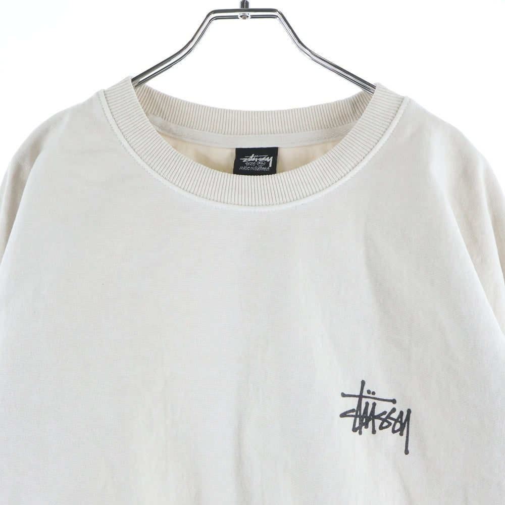 STUSSY(ステューシー) BASIC STUSSY CREW PIGMENT DYED ピグメントダイスウェット ベージュ