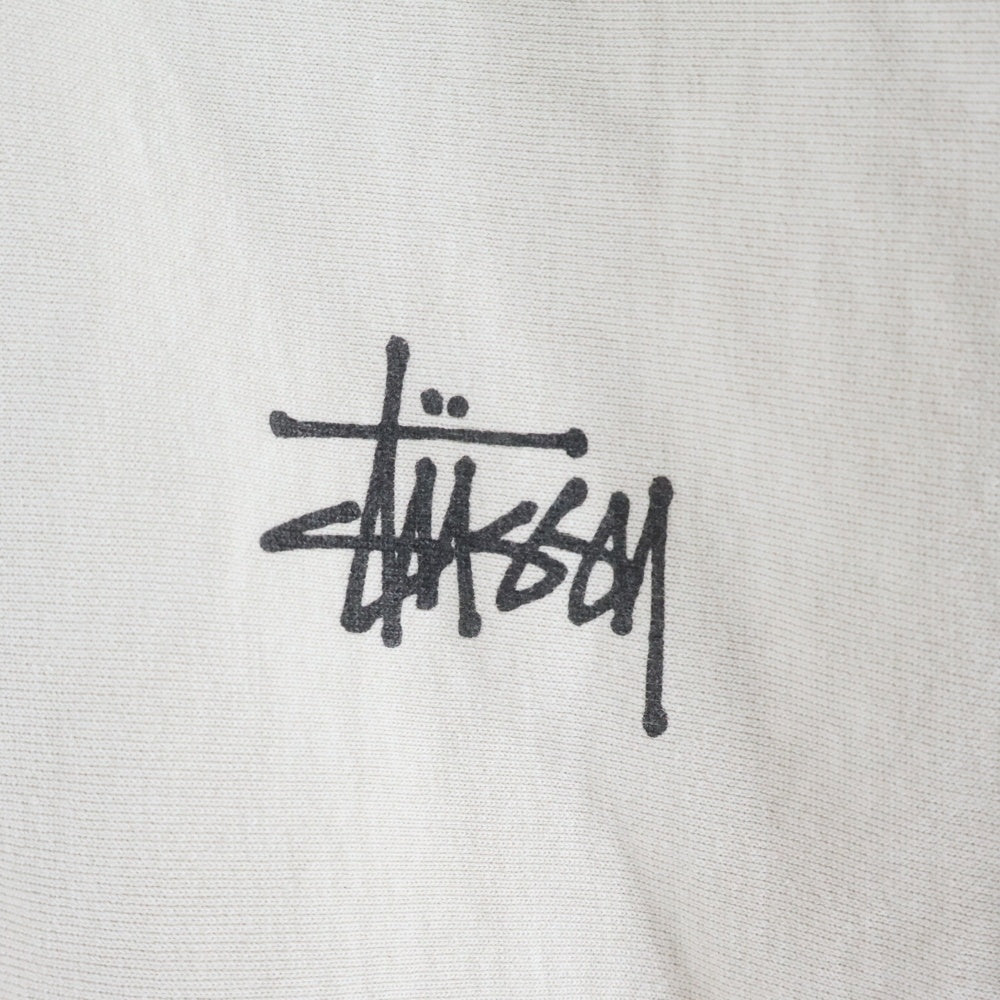 STUSSY(ステューシー) BASIC STUSSY CREW PIGMENT DYED ピグメントダイスウェット ベージュ