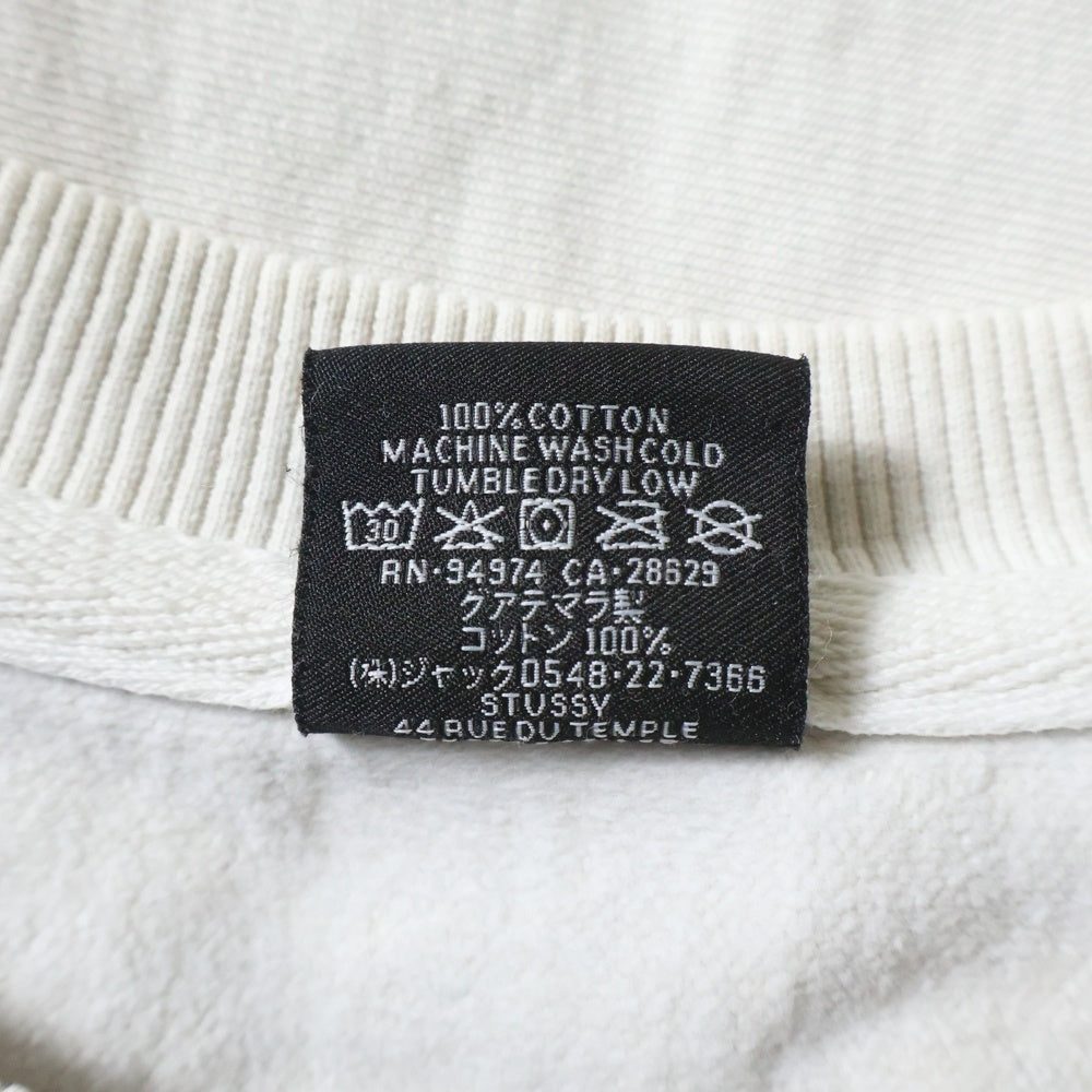 STUSSY(ステューシー) BASIC STUSSY CREW PIGMENT DYED ピグメントダイスウェット ベージュ