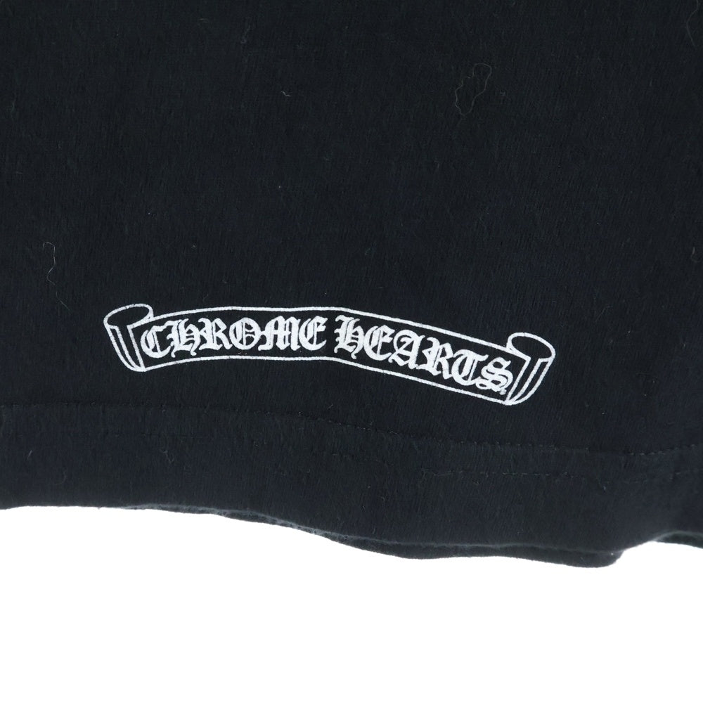 CHROME HEARTS(クロムハーツ) CHプラス バックホースシュー 半袖Tシャツ カットソー ブラック