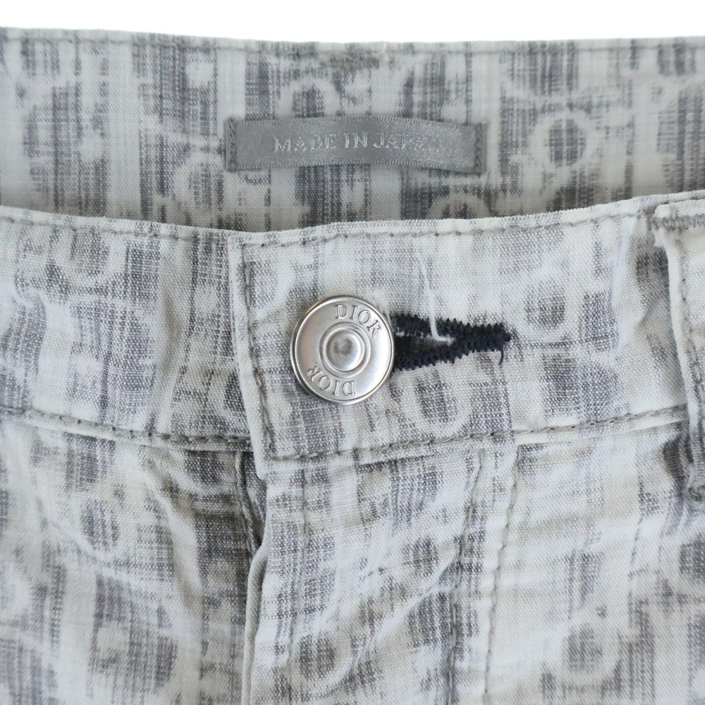 DIOR(ディオール) 21AW オブリーク総柄デニムパンツ 193D011DY503 グレー