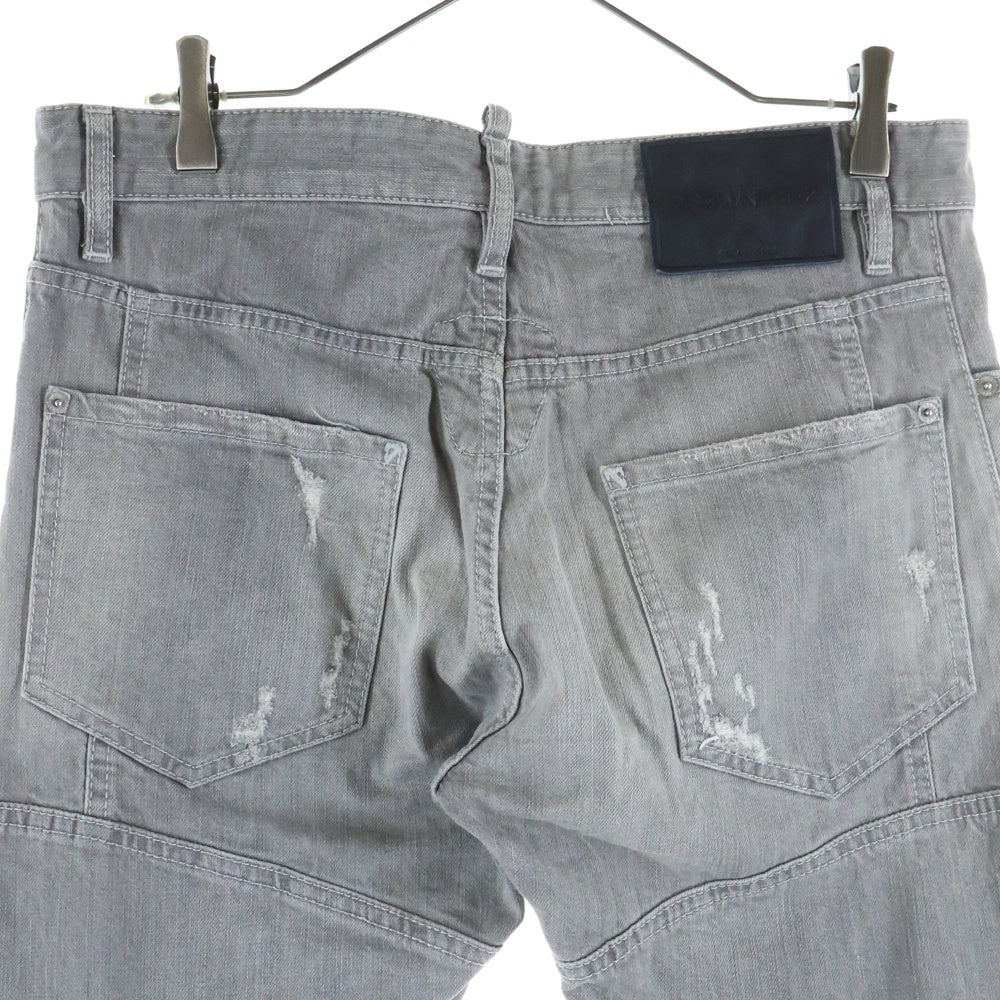 DSQUARED2(ディースクエアード) 18AW Skater Jean S71LB0530 S30260 スキニーデニムパンツ グレー