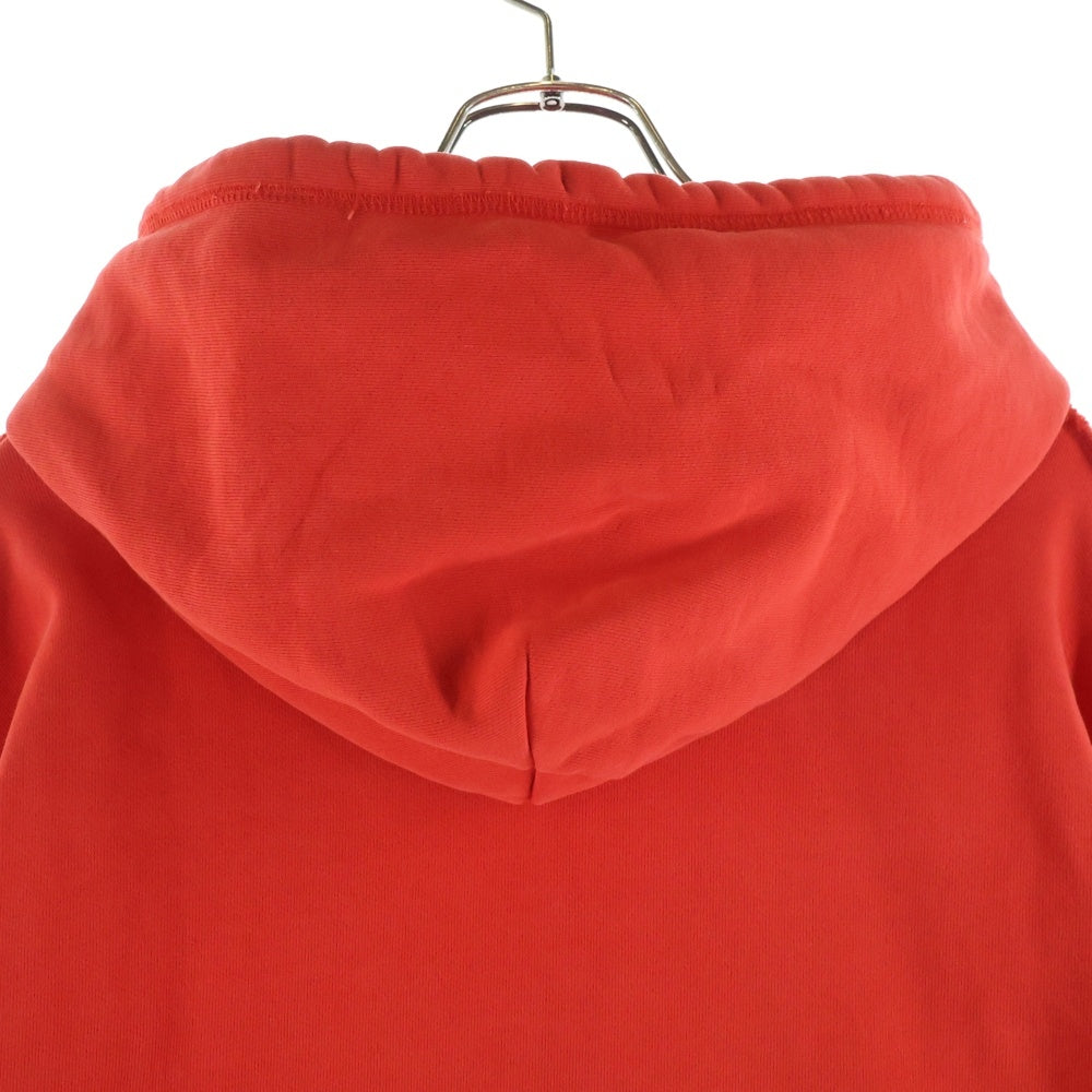 TOMMY HILFIGER(トミーヒルフィガー) ×MYne マイン フロントロゴ プルオーバースウェットパーカー レッド DM15828