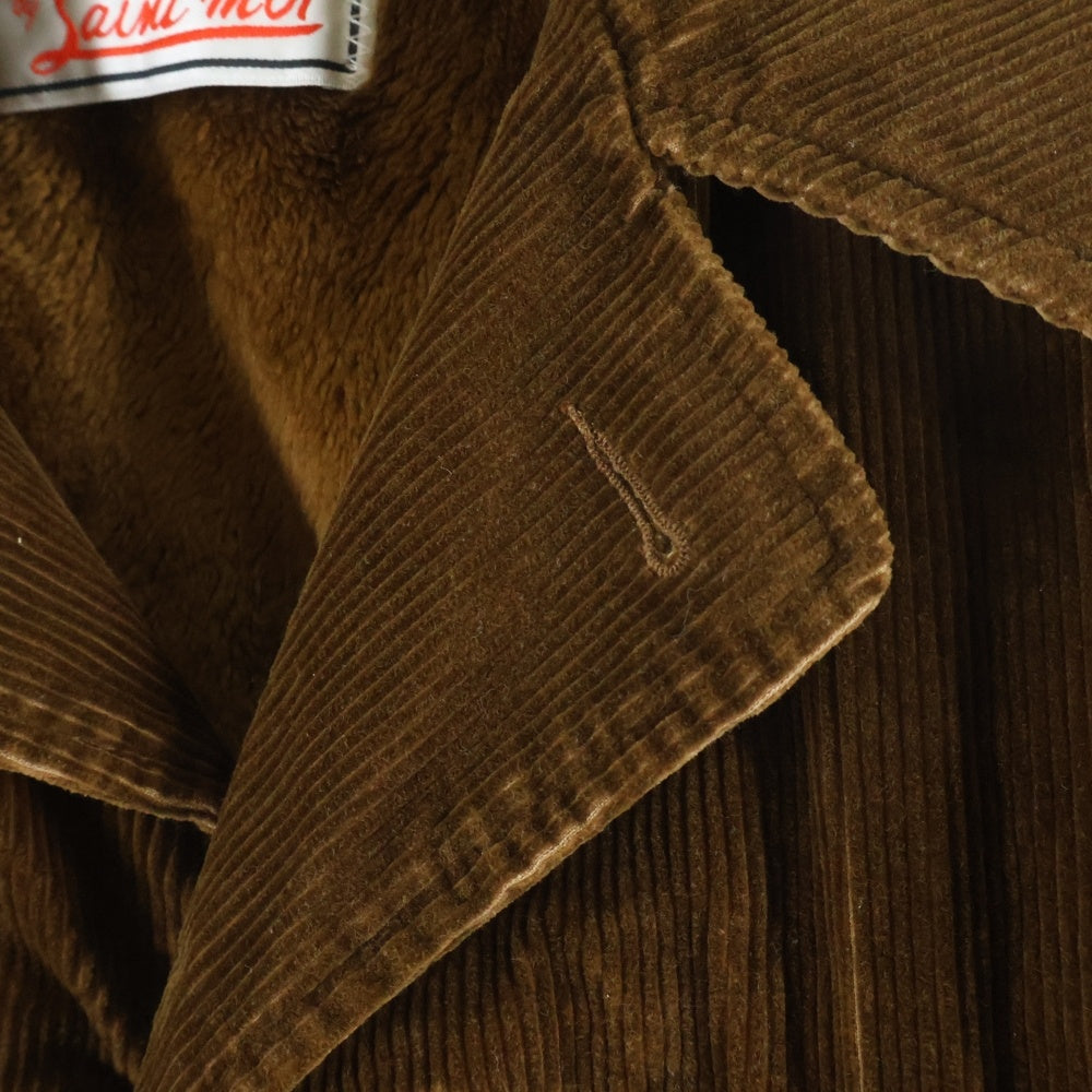 SAINT MICHAEL(セントマイケル) 25AW CORDUROY BOA JACKET コーデュロイボアジャケット SM-HR1-0000-079 ブラウン