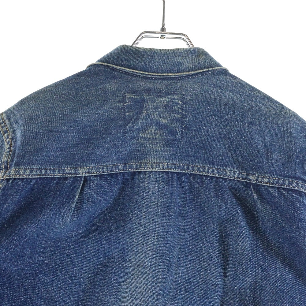 Levi's(リーバイス) 40s-50s 506XX 1st BIGE ファースト ビッグE 片面赤タブ シンチバック ボタン裏刻印なし デニムトラッカージャケット インディゴ