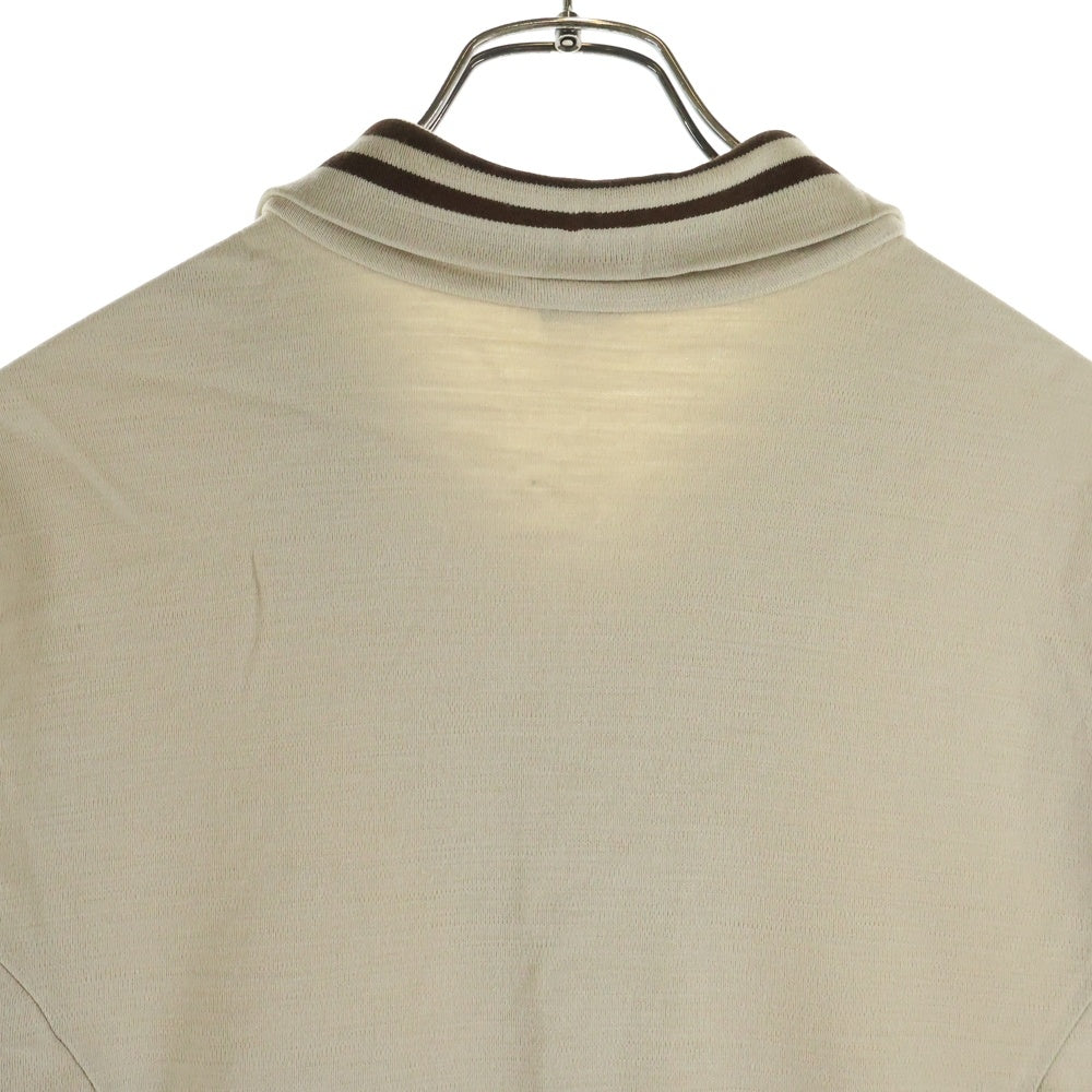 adidas(アディダス) 70s VINTAGE ヴィンテージ トラックジャケット トレフォイルロゴ刺繍 西ドイツ製 ジャージ ベージュ