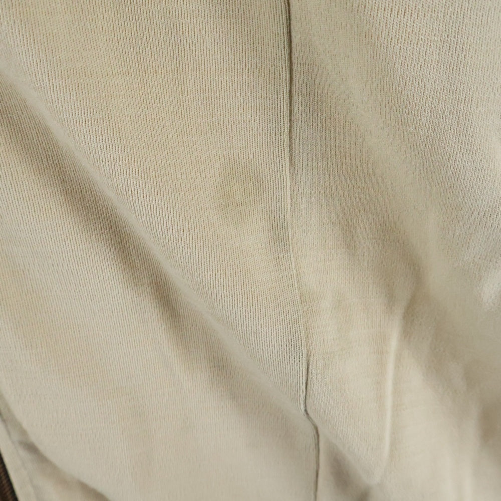 adidas(アディダス) 70s VINTAGE ヴィンテージ トラックジャケット トレフォイルロゴ刺繍 西ドイツ製 ジャージ ベージュ