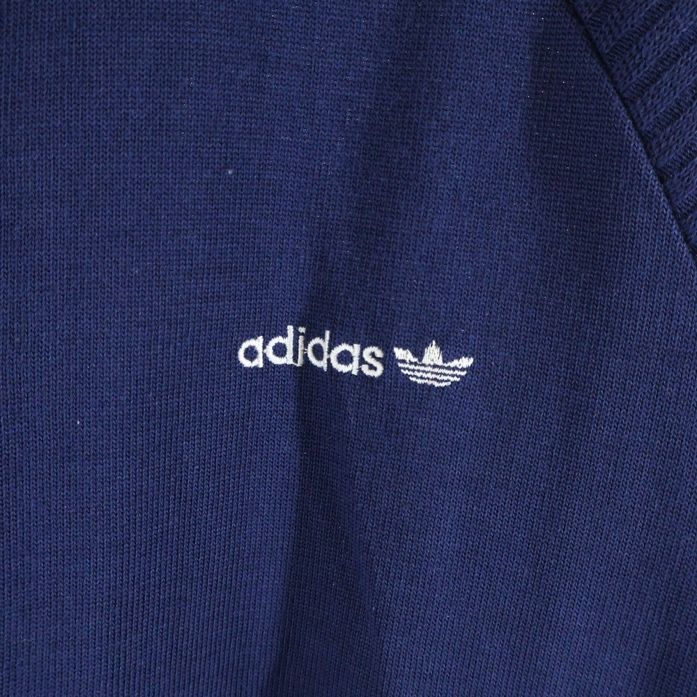adidas(アディダス) 70s VINTAGE ヴィンテージ ニットジャケット 西ドイツ製 ネイビー