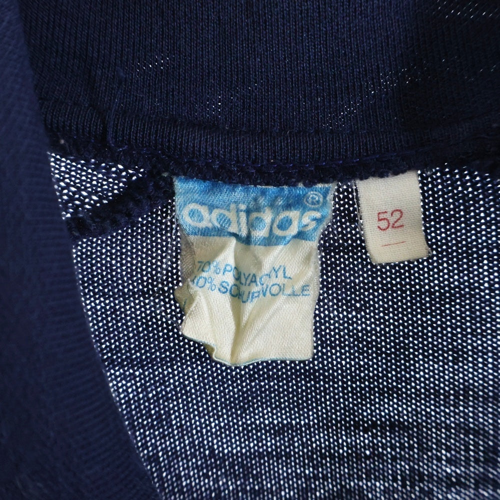 adidas(アディダス) 70s VINTAGE ヴィンテージ ニットジャケット 西ドイツ製 ネイビー