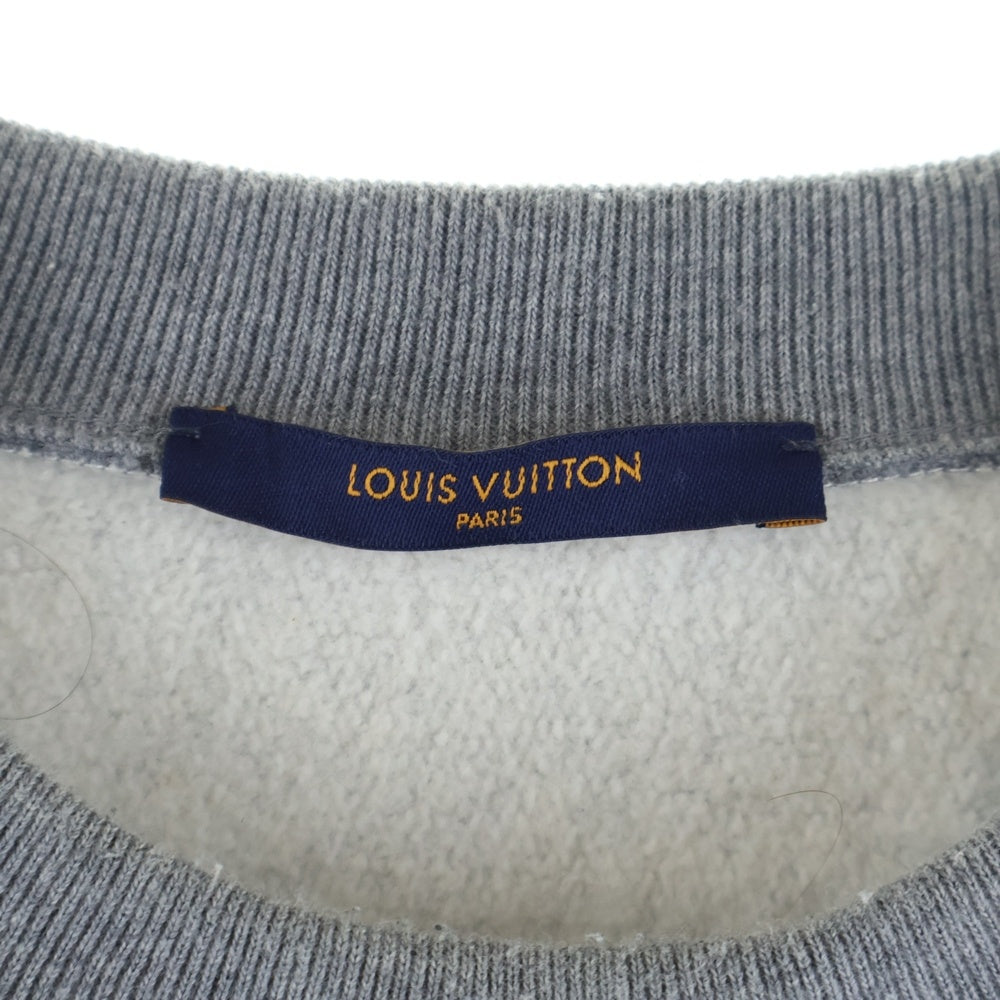 LOUIS VUITTON(ルイヴィトン) 22SS ×NIGO ニゴ ハートロゴクルーネックスウェット RM221M UYR HMY02W グレー