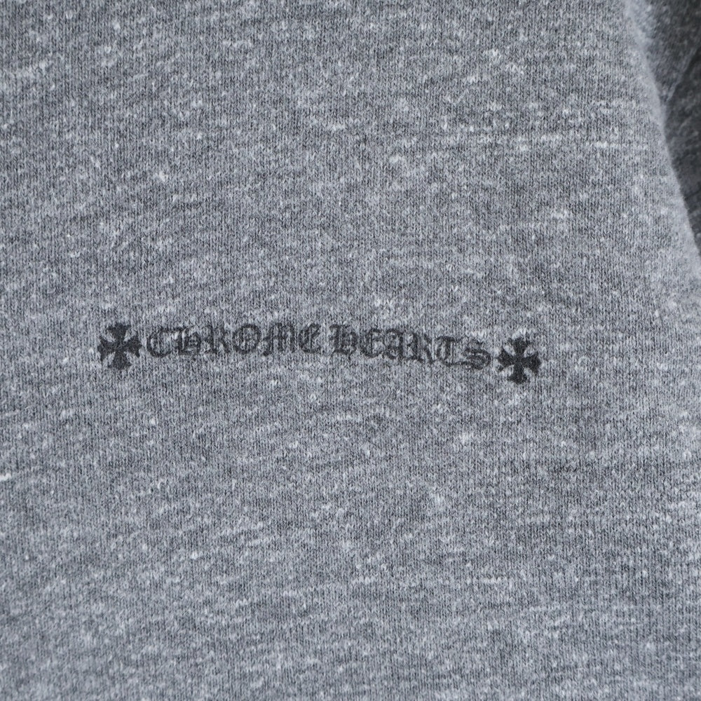 CHROME HEARTS(クロムハーツ) OLD バックヴァインダガー プリント ジップアップフーディー グレー