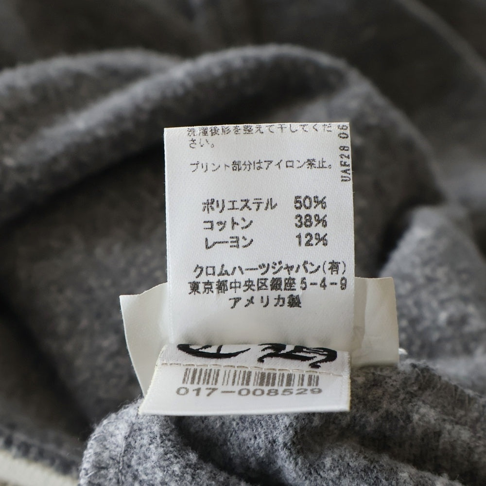 CHROME HEARTS(クロムハーツ) OLD バックヴァインダガー プリント ジップアップフーディー グレー