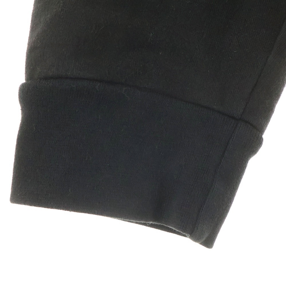 CHROME HEARTS(クロムハーツ) HORSESHOE PULLOVER HOODIE ホースシュープリント アームフローラル プルオーバースウェットパーカー フーディ ブラック