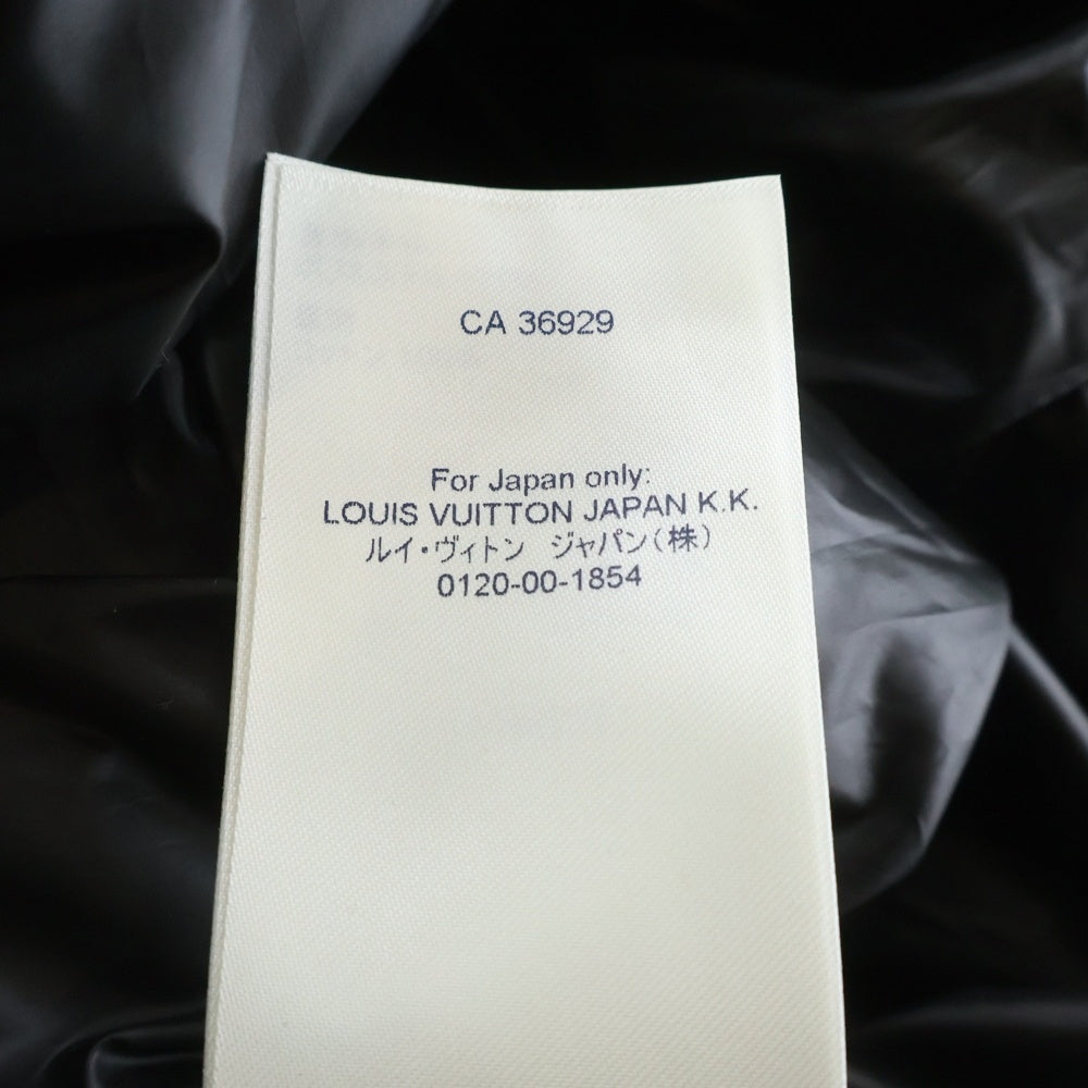 LOUIS VUITTON(ルイヴィトン) 21AW LVSE Quilted Hoodie RM212Q DH1 HLB50E モノグラム フラワーキルテッドダウンジャケット ブラック