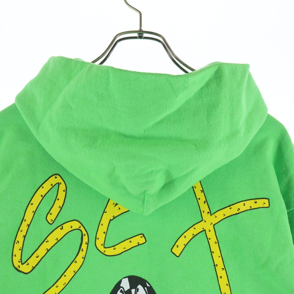 CHROME HEARTS(クロムハーツ) 21AW ×MATTY BOY PPO SEXRCD GRN HD PLVR ×マッティボーイ セックスレコード プルオーバーパーカー フーディ グリーン