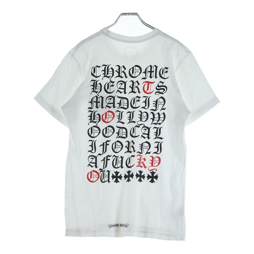 CHROME HEARTS(クロムハーツ) Made In Hollywood Tokyo Logo Tee メイドインハリウッド 東京ロゴ 半袖Tシャツ ホワイト