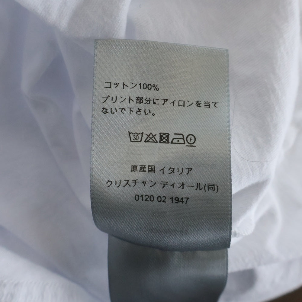 DIOR(ディオール) 24SS Multi Color Logo Print S/S Tee 413J696A0817 マルチカラー ロゴプリント半袖Tシャツ ホワイト