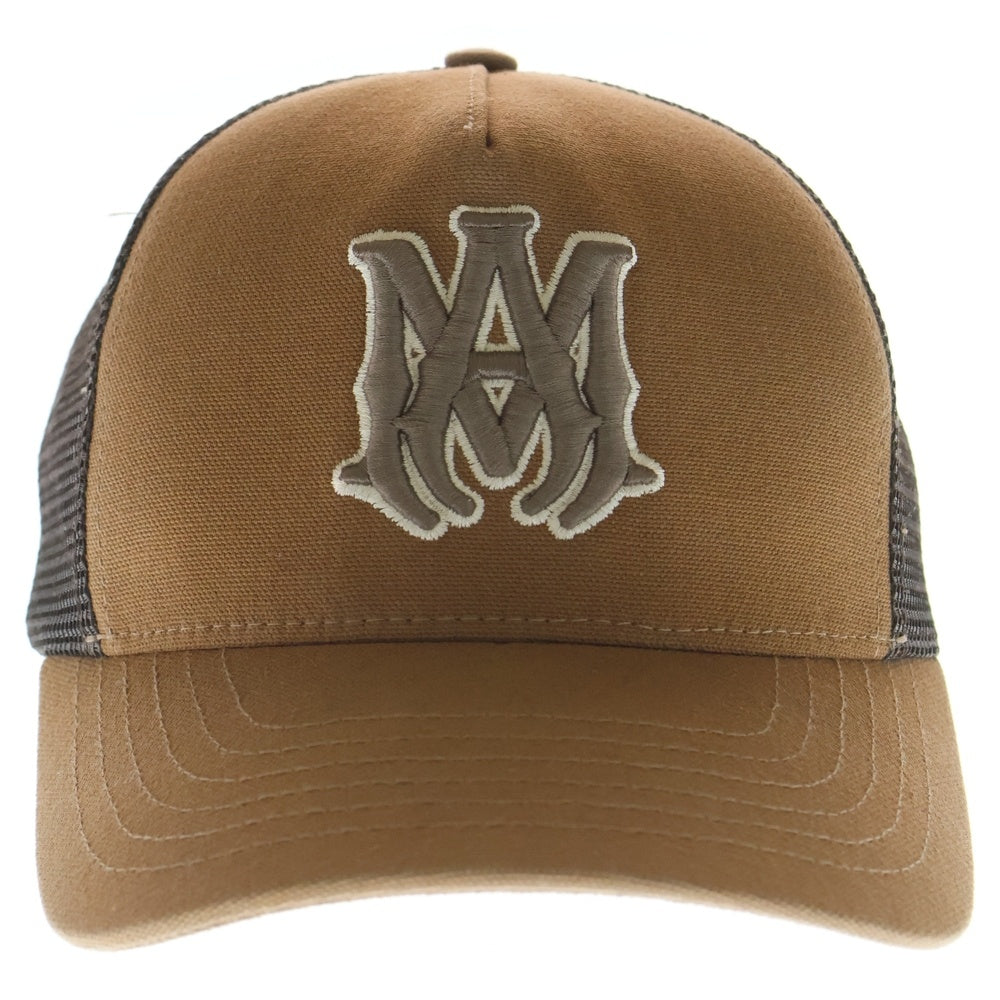 AMIRI(アミリ) MA OUTLINE TRUCKER HAT MA アウトライントラッカーハット ブラウン SRAMHATR1040SMRBC00