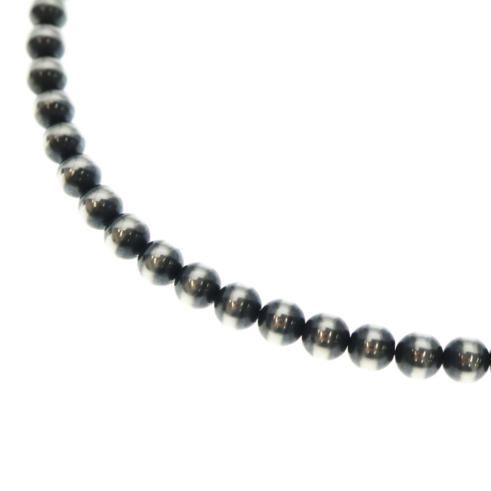 INDIAN JEWELRY(インディアンジュエリー) NAVAJO ナバホ ビーズネックレス ナバホパール シルバー