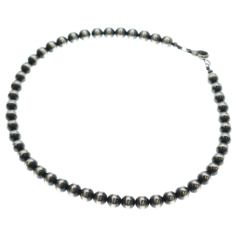 INDIAN JEWELRY(インディアンジュエリー) NAVAJO ナバホ ビーズネックレス ナバホパール シルバー
