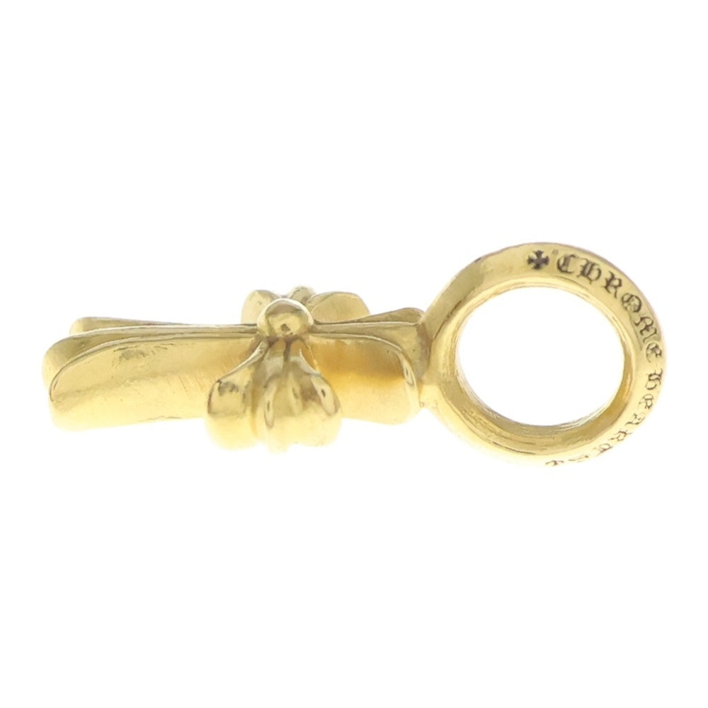 CHROME HEARTS(クロムハーツ) 22K STACK CH CROSS V2 CHクロススタックチャーム ペンダントトップ ゴールド BCA050