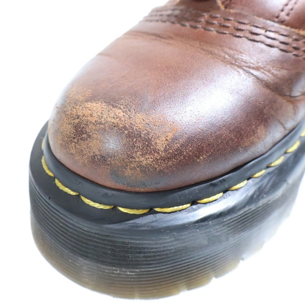 Dr.Martens(ドクターマーチン) JETTA ジェッタ ブラウンセンタージップアップブーツ ブラウン レディース