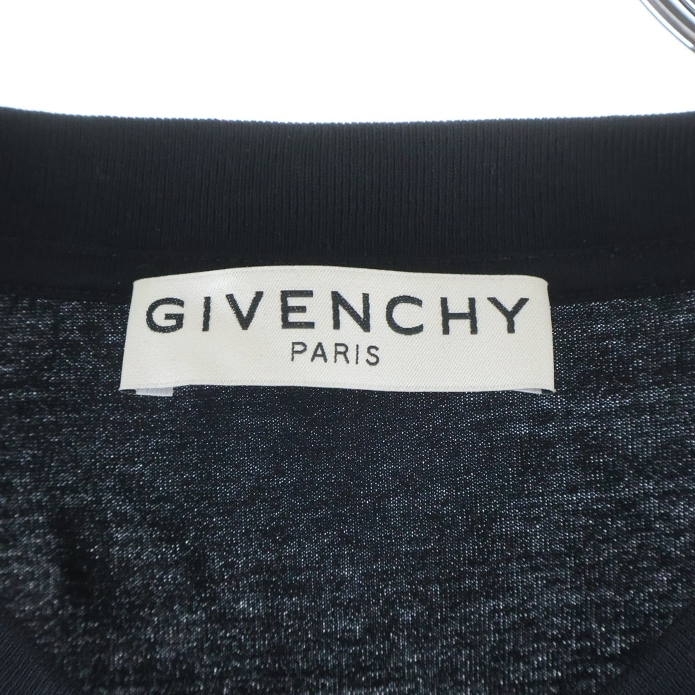 GIVENCHY(ジバンシィ) ロゴテープTシャツ 半袖カットソー BM71193002 ブラック