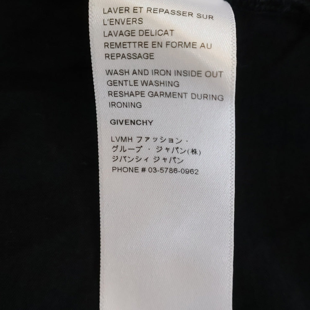 GIVENCHY(ジバンシィ) ロゴテープTシャツ 半袖カットソー BM71193002 ブラック