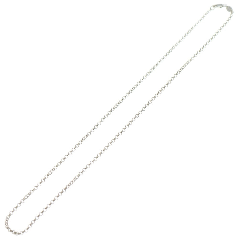 CHROME HEARTS(クロムハーツ) NECKCHAIN R18 ロールチェーンネックレス 18inch シルバー BCA083