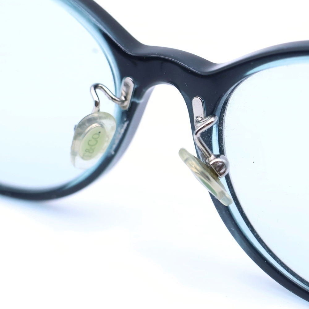 TIFFANY & Co.(ティファニー) Tロゴ スクエアフレーム眼鏡 TF2236 ブラック