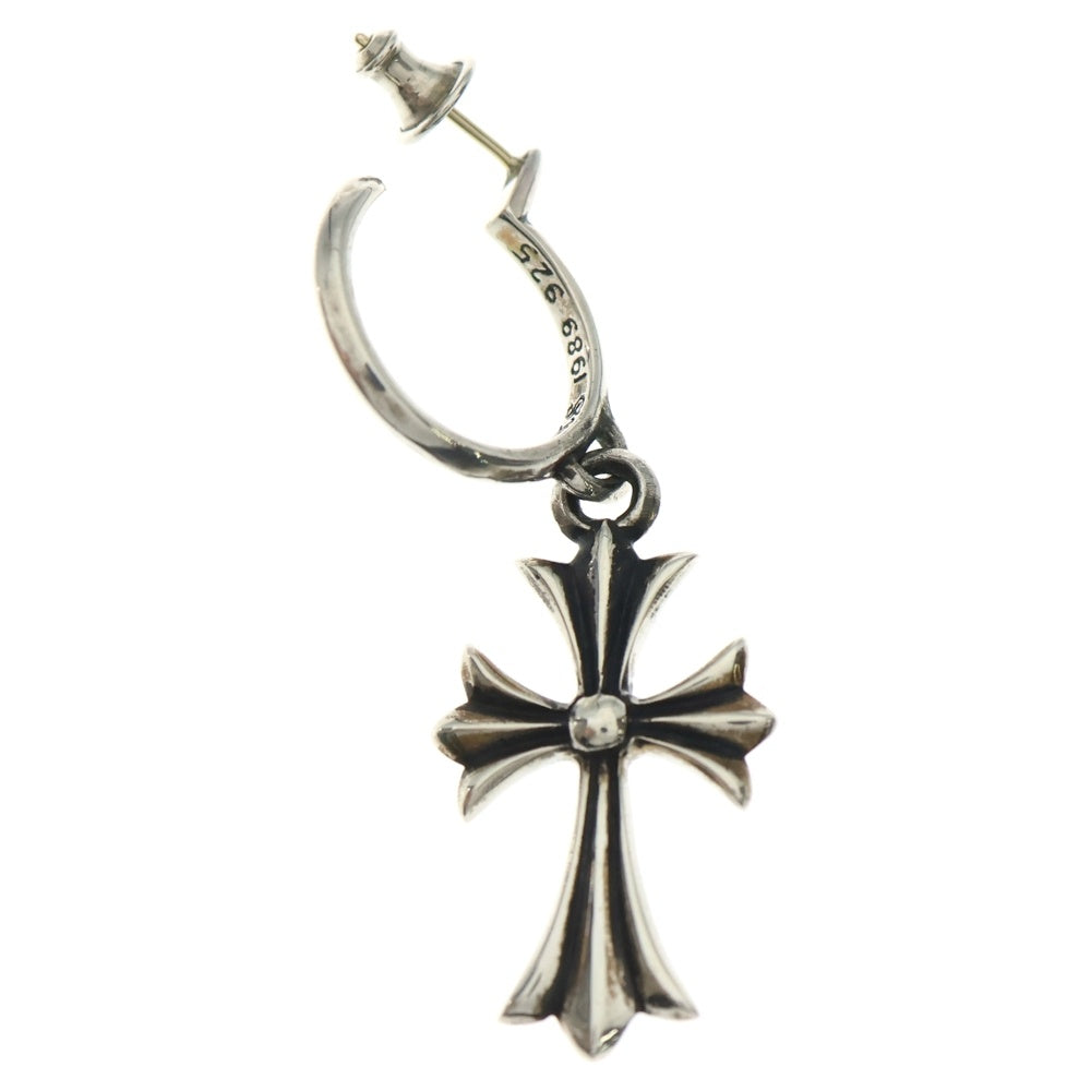 CHROME HEARTS(クロムハーツ) TINY CH CROSS タイニーCHクロス フープピアス シルバー BCA115