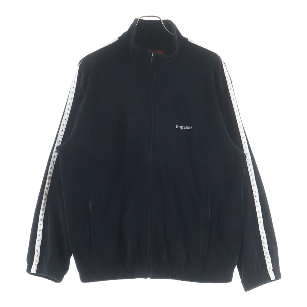 SUPREME(シュプリーム) 22AW Studded Velour Track Jacket スタッディドヴルールトラックジャケット ブラック